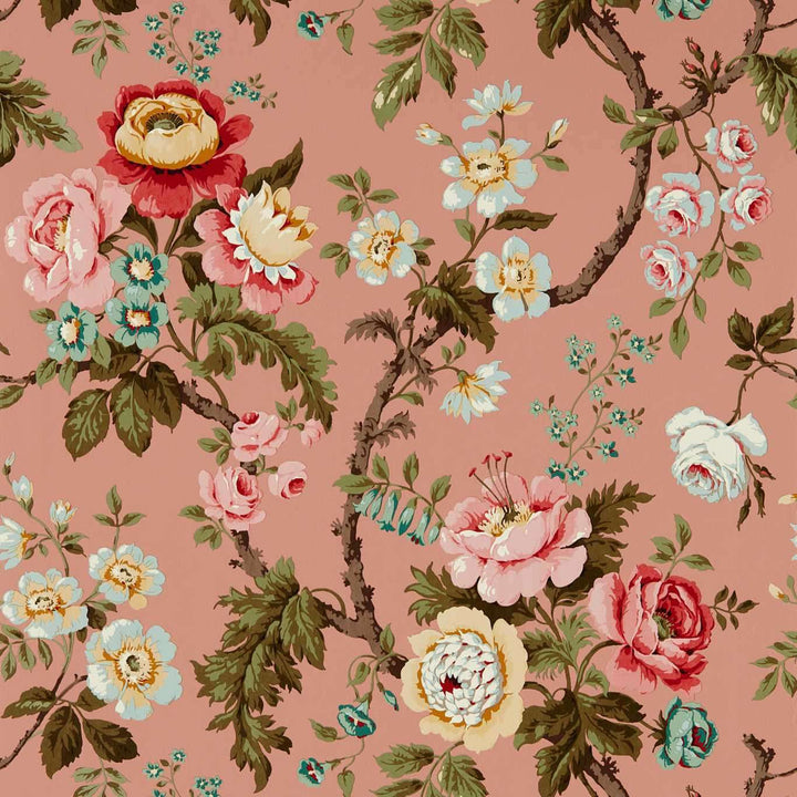 Hykenham-behang-Tapete-Sanderson-French Rose-Rol-217040-Selected Wallpapers
