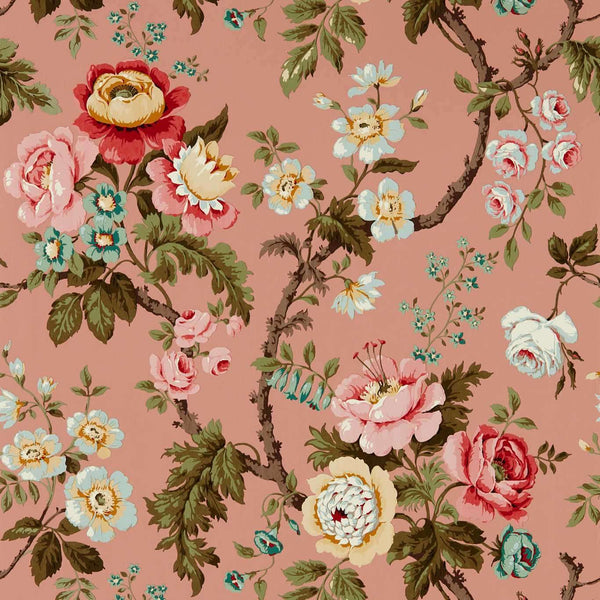 Hykenham-Tapete-Sanderson-French Rose-Rolle-217040-Selected Wallpapers