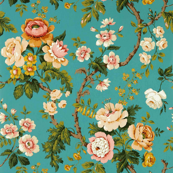Hykenham-Tapete-Sanderson-High Sea/Ginger-Rolle-217041-Selected Wallpapers