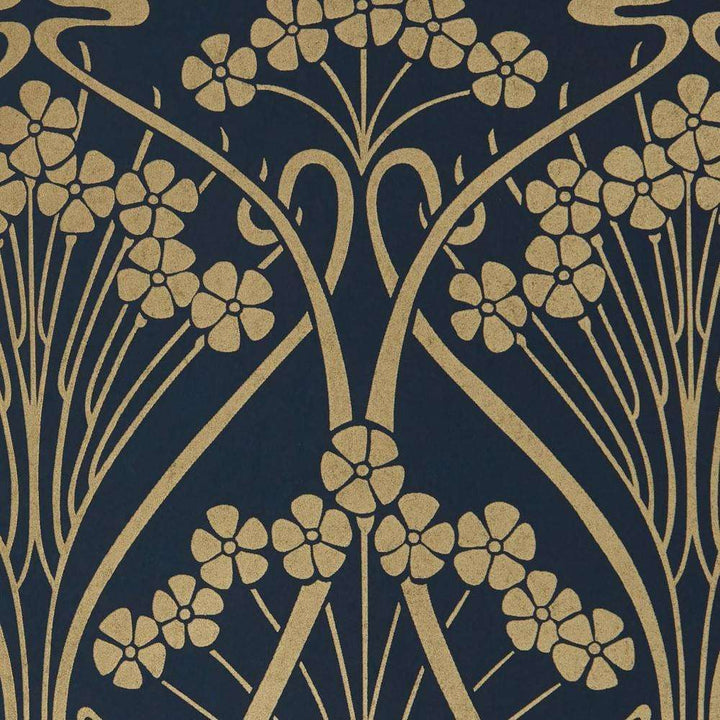 Ianthe Mono-Behang-Tapete-Liberty-Lapis-Rol-07241002C-Selected Wallpapers