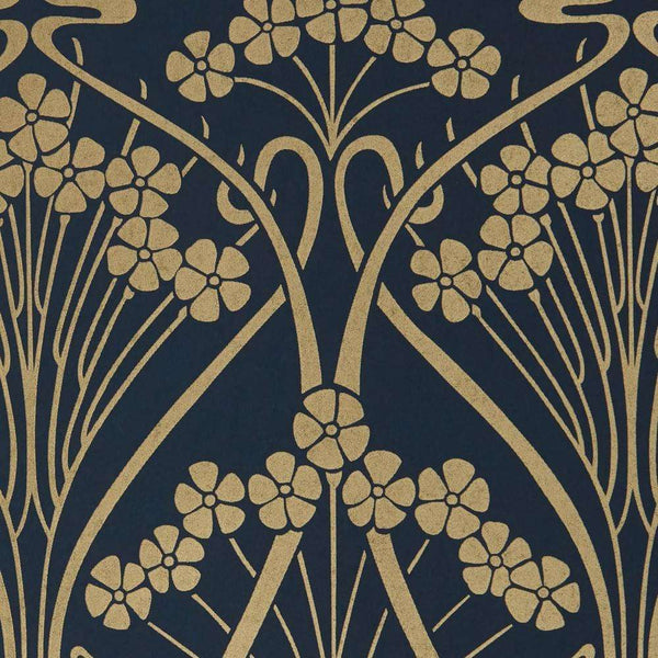 Ianthe Mono-Behang-Liberty-Lapis-Rol-07241002C-Selected Wallpapers