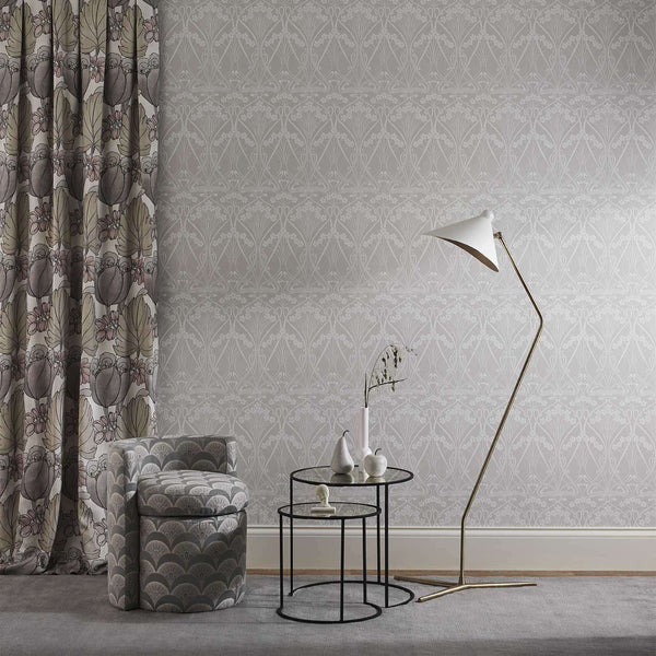 Ianthe Mono-Behang-Liberty-Selected Wallpapers