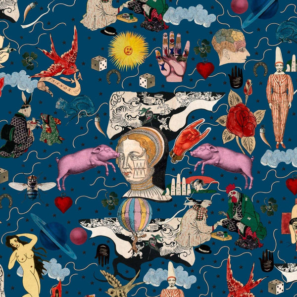 Illusionary Daytime-Wallpaper-Mind the Gap-Blue-300 cm (standaard)-WP20617-Selected Wallpapers