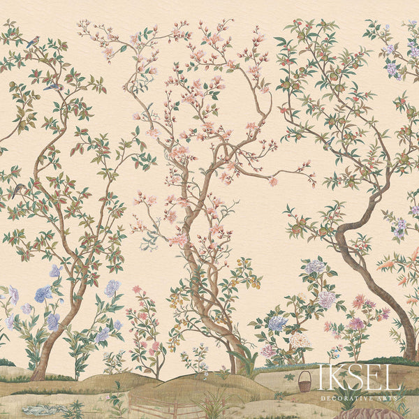 Imperial Garden-behang-Iksel-Blush-225 cm-SC104_CS22-Selected Wallpapers