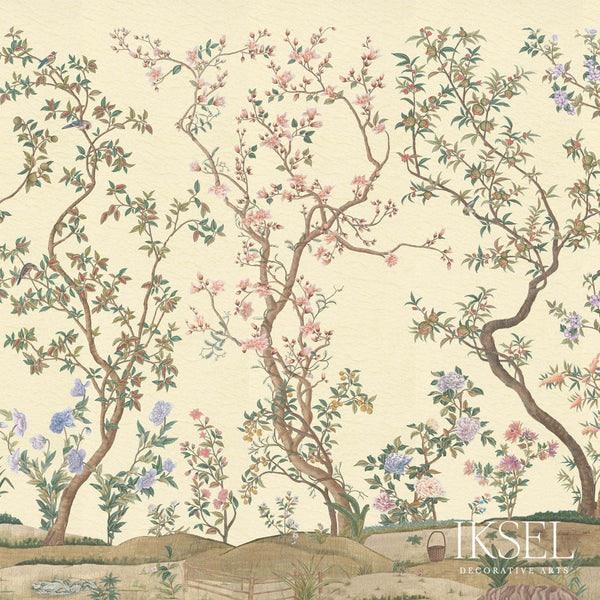 Imperial Garden-behang-Iksel-Ivory-225 cm-SC104_CS23-Selected Wallpapers