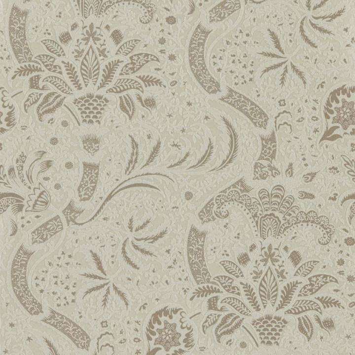 Indian (Beaded)-behang-Tapete-Morris & Co-Stone/Linen-Rol-216443-Selected Wallpapers