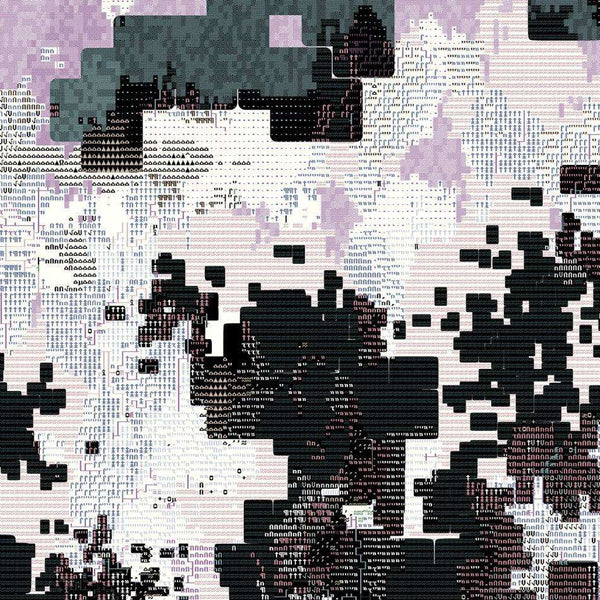 Infinite Coding-behang-Inkiostro Bianco-Purple-Vinyl 68 cm-INKIINR2002-Selected Wallpapers