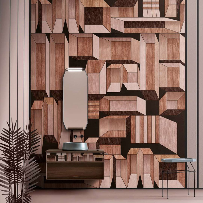 Intarsi wallpaper by Inkiostro Bianco