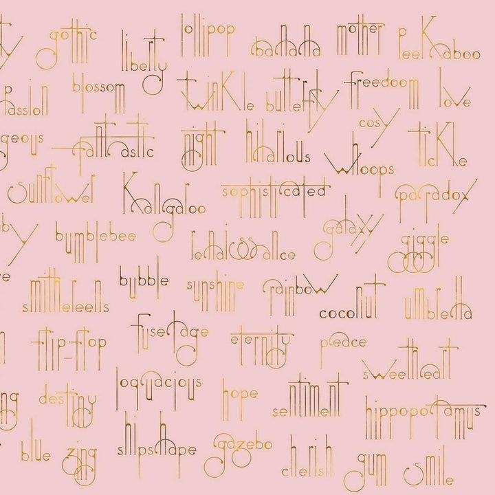 Isabelita Virtual - Beautiful Words-Behang-Tapete-Coordonne-Selected Wallpapers