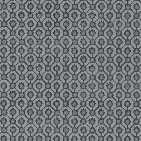 Jaal-Tapete-Designers Guild-Graphite-Rolle-PDG1150/05-Selected Wallpapers