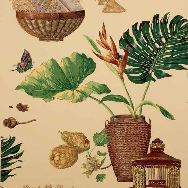 Jamaica-behang-Boussac-Yellow-W4928002-Selected Wallpapers