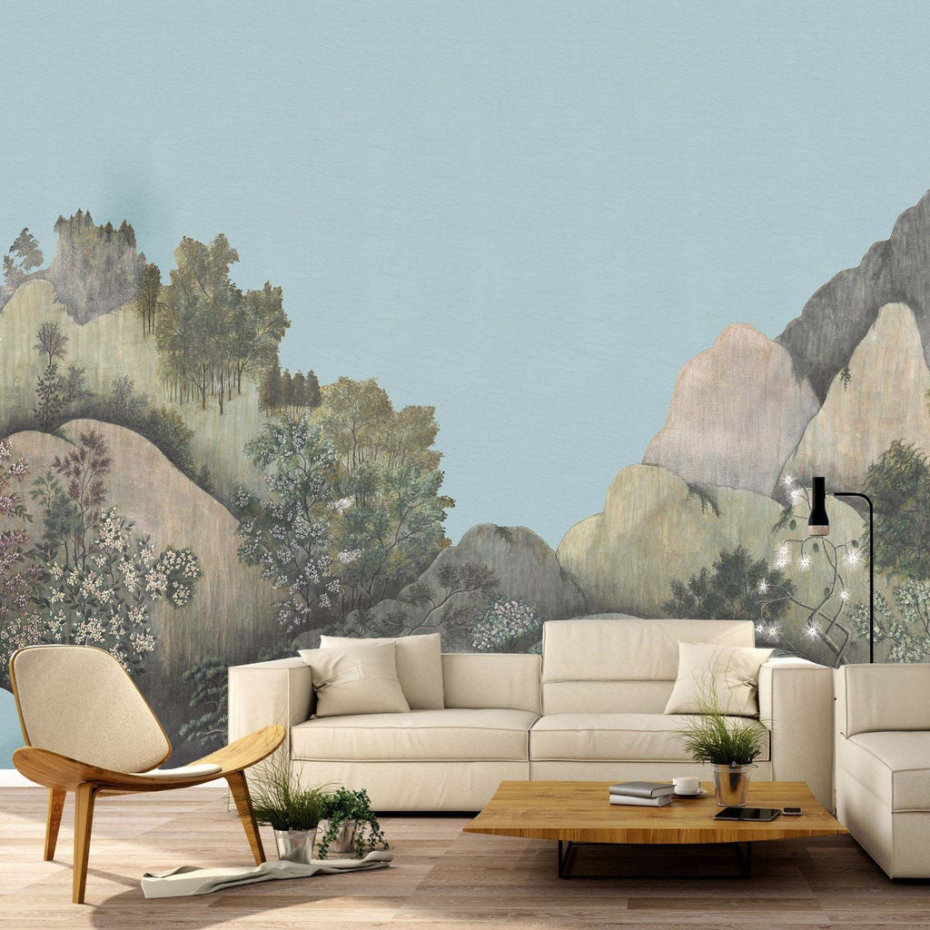 Japanese Mountains-Behang-Iksel-Selected Wallpapers