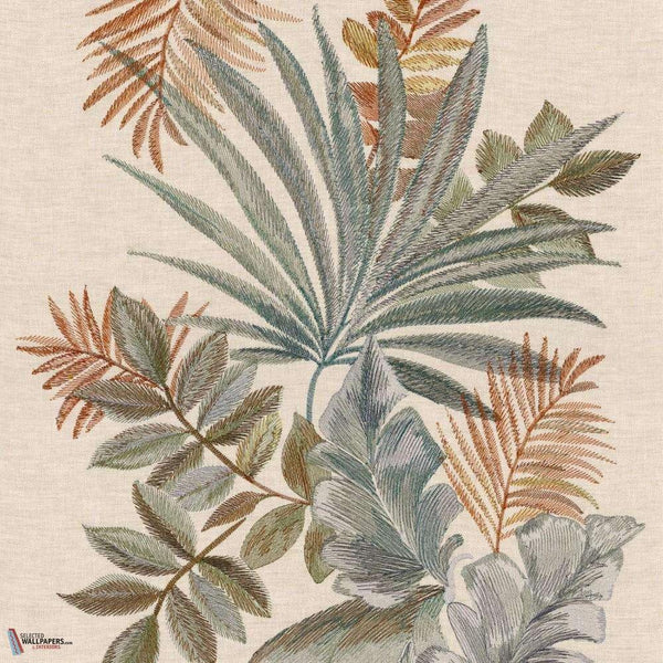 Jardin Ephemere-behang-Casamance-Terre de Sienne-Meter (M1)-70753590-Selected Wallpapers