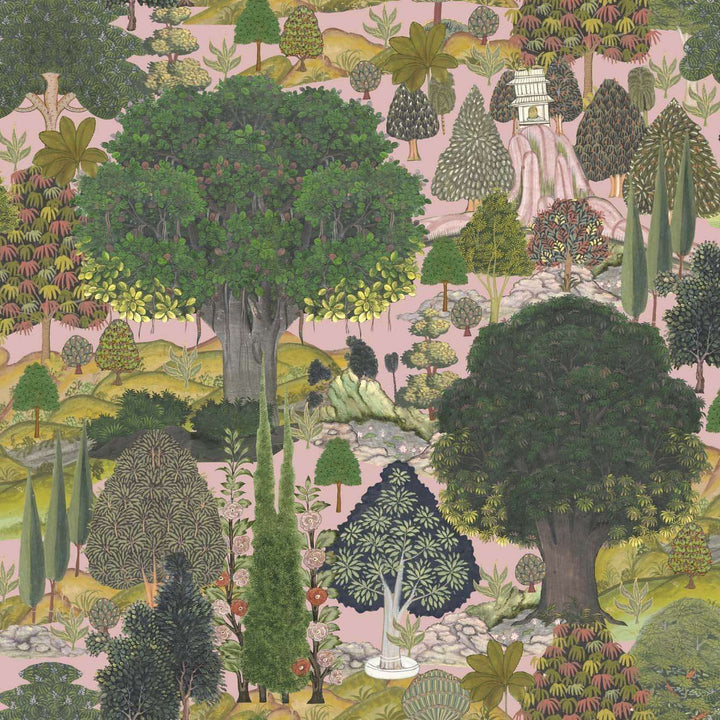 Jardin Sauvage-behang-Tapete-Mind the Gap-Multicolor-300 cm (standaard)-WP20443-Selected Wallpapers