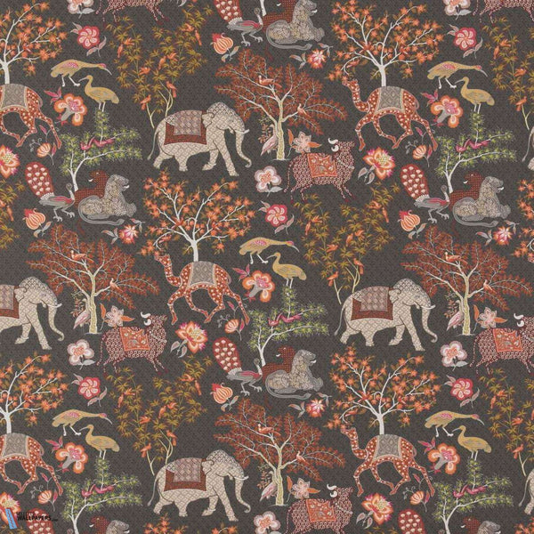 Jardin de Mysore-wallpaper-Pierre Frey-Brun-Meter (M1)-FP310004-Selected Wallpapers
