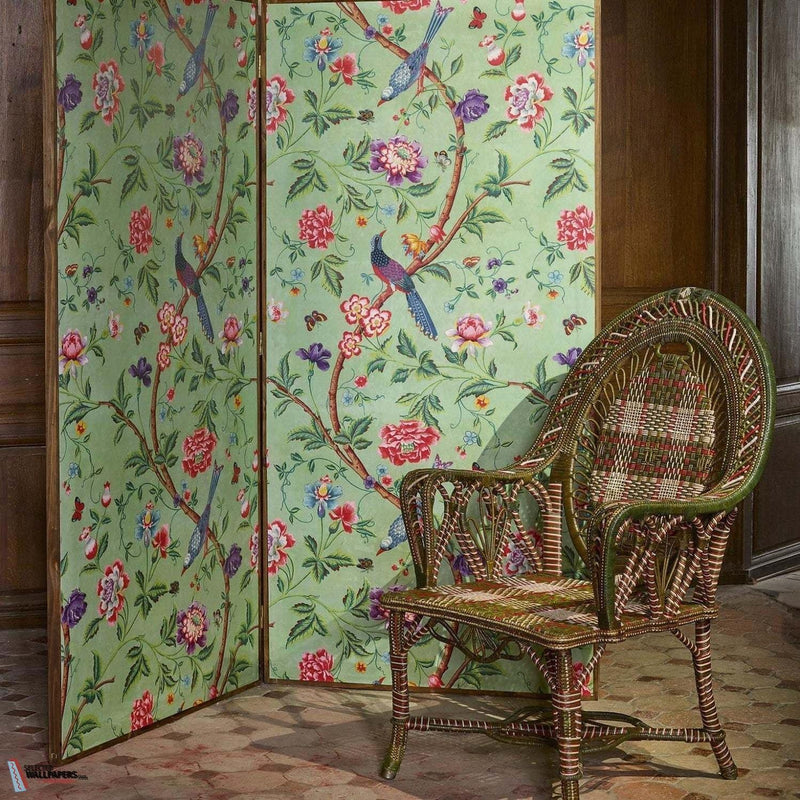 Jardin de bagatelle papier peint de Braquenie