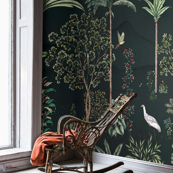 Jardin des Oiseaux-behang-Tapete-Isidore Leroy-Selected Wallpapers