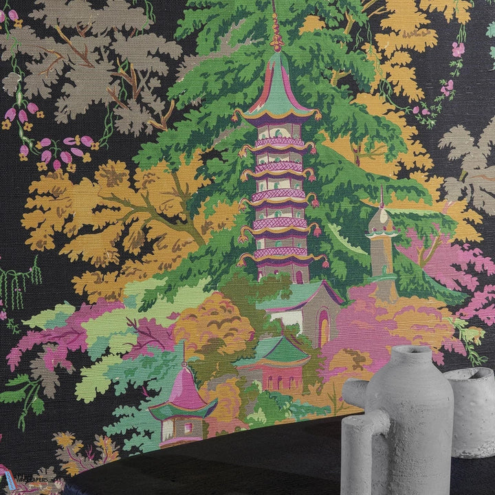 Jardins Japonais-Behang-Tapete-Pierre Frey-Selected Wallpapers