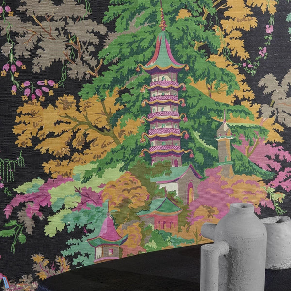 Jardins Japonais-Behang-Pierre Frey-Selected Wallpapers