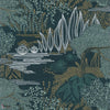 Jasmin-Wallpaper-Casamance-Petrole-Roll-75680304-Selected Wallpapers