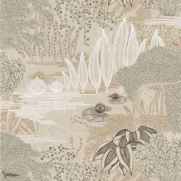 Jasmin-Wallpaper-Casamance-Grege-Roll-75680100-Selected Wallpapers