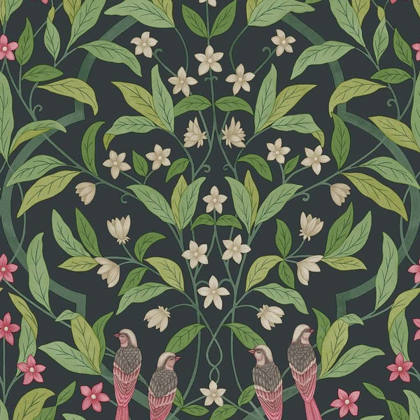 Jasmine & Serin Symphony-behang-Cole & Son-Rose-Rol-117/10028-Selected Wallpapers