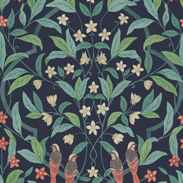 Jasmine & Serin Symphony-behang-Cole & Son-Coral-Rol-117/10030-Selected Wallpapers