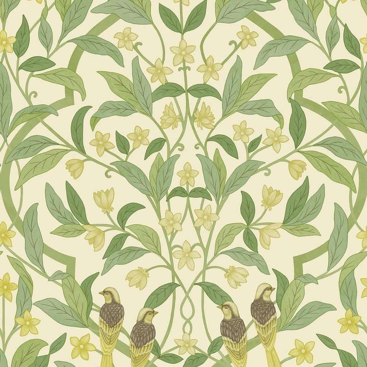 Jasmine & Serin Symphony-behang-Tapete-Cole & Son-Olive Green-Rol-117/10031-Selected Wallpapers