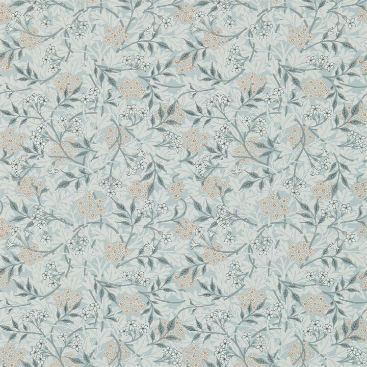 Jasmine-behang-Tapete-Morris & Co-Silver/Charcoal-Rol-214726-Selected Wallpapers