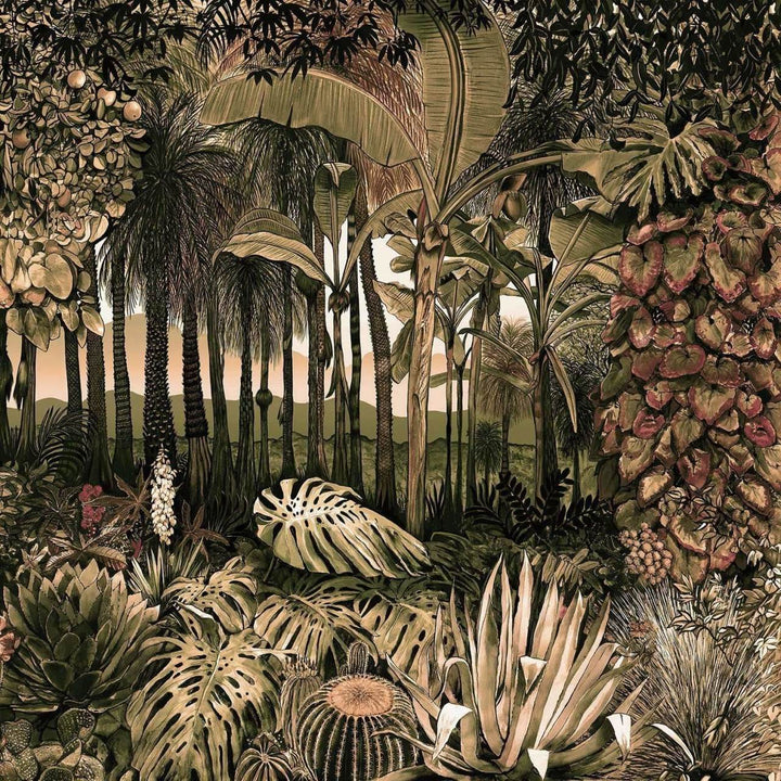Jose Manuel Hortelano-Pi - Botanico-Behang-Tapete-Coordonne-Tarde-Non Woven-8000049N-Selected Wallpapers