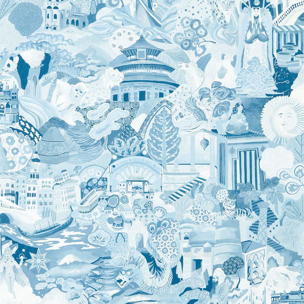 Journey of Discovery-behang-Harlequin-Wild Water/Exhale-Rol-112920-Selected Wallpapers