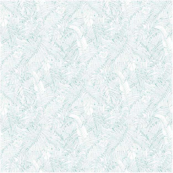 Jungle Island-behang-Les Dominotiers-Green-Non Woven 70 cm-DOM142-2-Selected Wallpapers