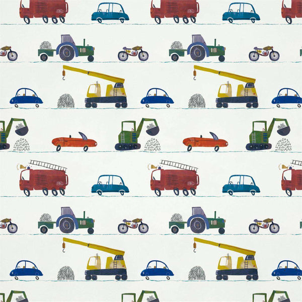 Just Keep Trucking-behang-Harlequin-Tomato/Marine-Rol-112643-Selected Wallpapers