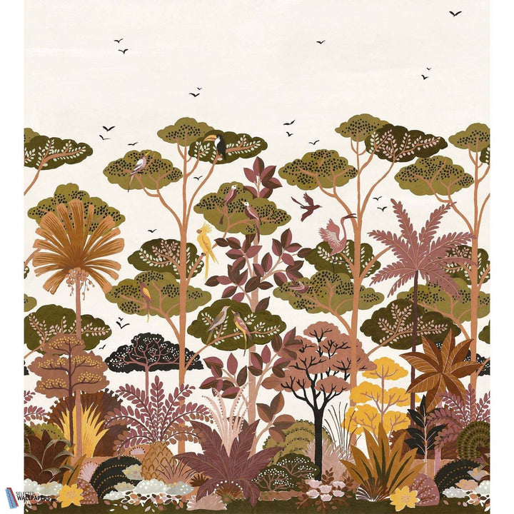 Kandy-Behang-Tapete-Casamance-Blanc/Multico-Set-75983160-Selected Wallpapers