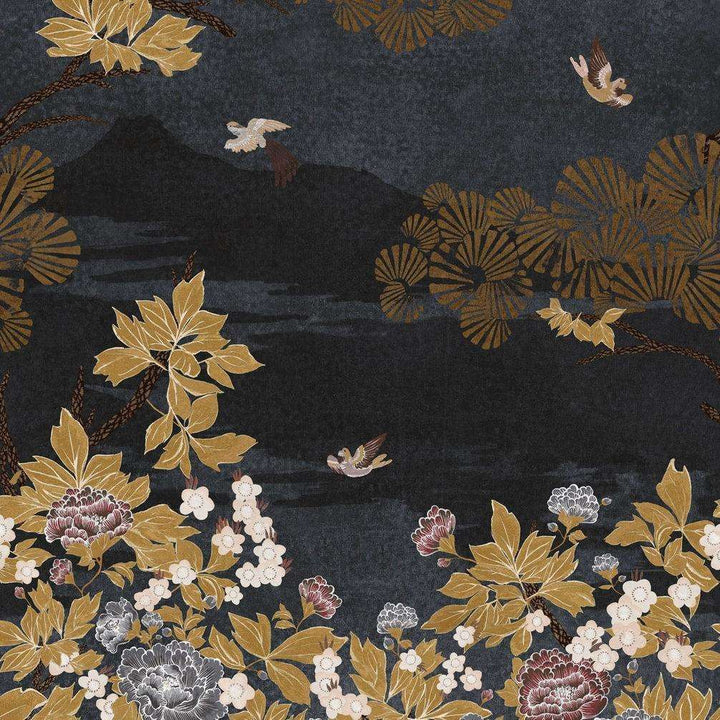 Kansai-behang-Tapete-Casamance-Bleu-Set-75354180-Selected Wallpapers