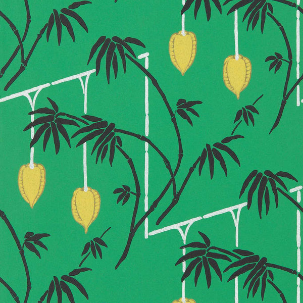 Kimiko-behang-Harlequin-Bottle Green/Chartreuse-Rol-112938-Selected Wallpapers