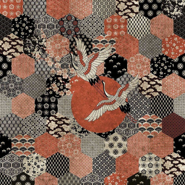 Kioto-behang-Inkiostro Bianco-2-Gold Leaf-INKTWBS1802-Selected Wallpapers