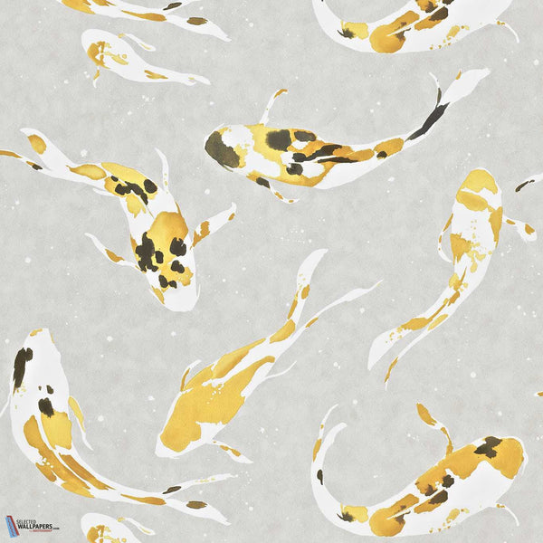 Koi-behang-Harlequin-Safron-Rol-110901-Selected Wallpapers