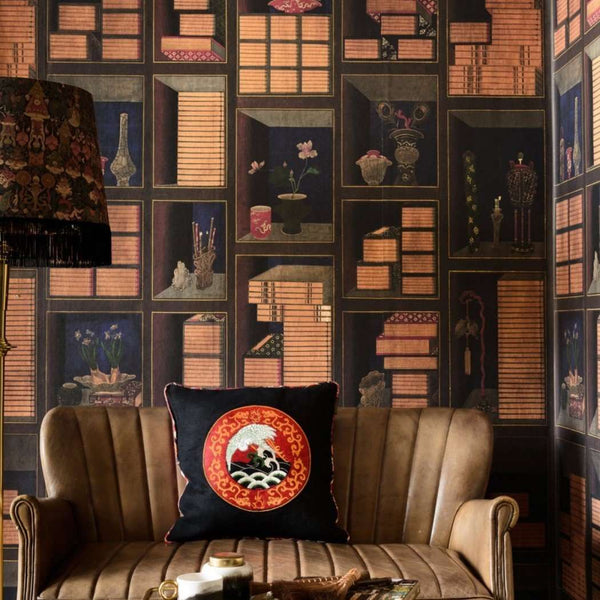 Korean Library-behang-Mind the Gap-Selected Wallpapers