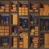 Korean Library-behang-Mind the Gap-Multicolor-300 cm (standaard)-WP20421-Selected Wallpapers