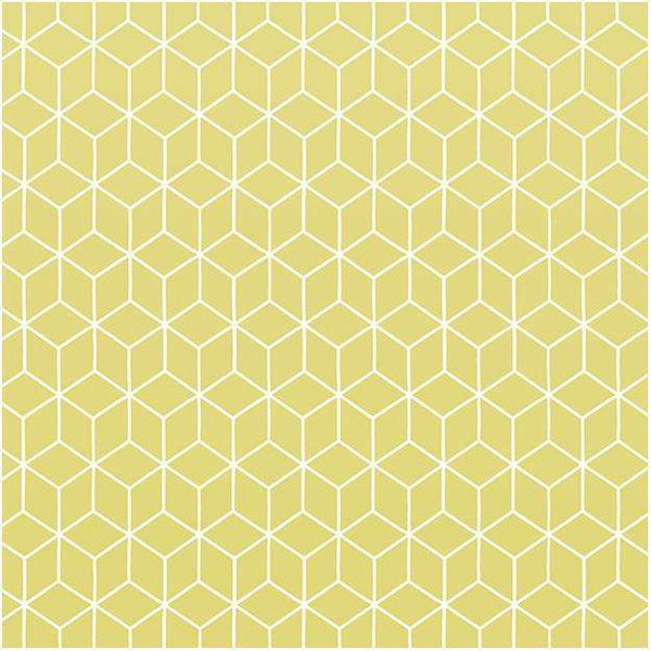 Kube-behang-Les Dominotiers-Yellow-Non Woven 70 cm-DOM5/3-Selected Wallpapers