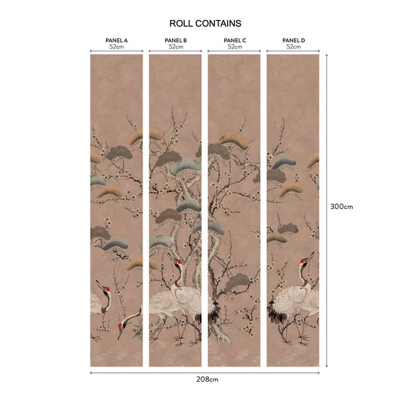 Kyoto Blossom-Behang-1838 wallcoverings-Selected Wallpapers
