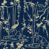 Kyoto-behang-Mind the Gap-Indigo-300 cm (standaard)-WP20510-Selected Wallpapers