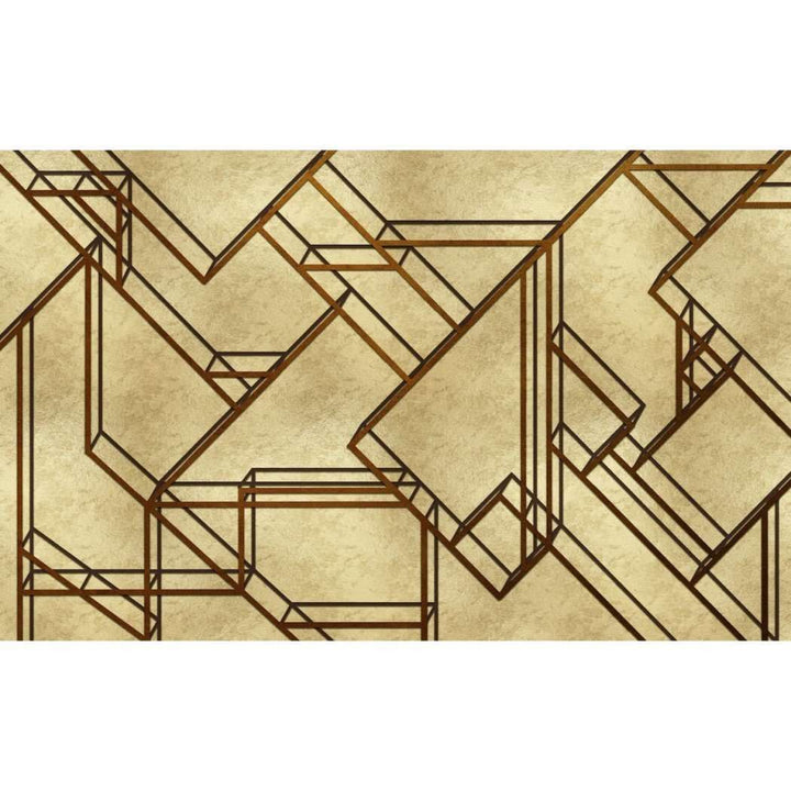 L-Geometric Metallics-Behang-Tapete-Coordonne-Selected Wallpapers