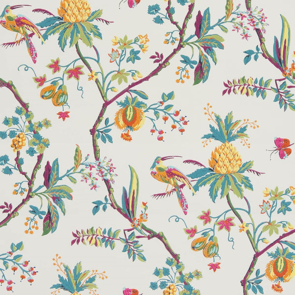 La Comedie-behang-Braquenie-Multicolour-Rol-BP328002-Selected Wallpapers