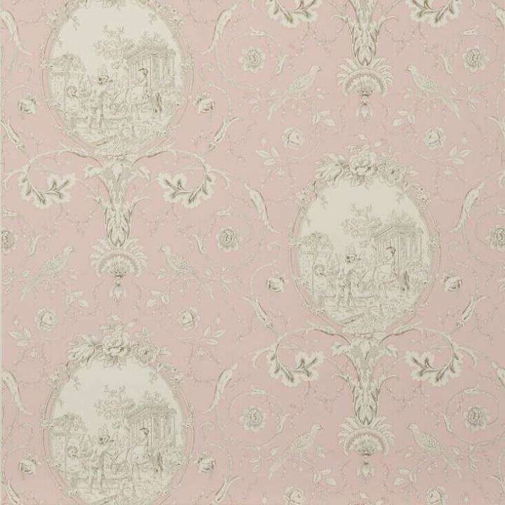 La Fontaine-behang-Tapete-Braquenie-Antique Rose-Rol-BP206002-Selected Wallpapers