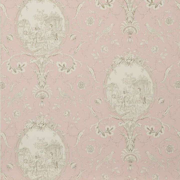 La Fontaine-wallpaper-Braquenie-Antique Rose-Roll-BP206002-Selected Wallpapers