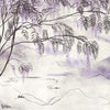 La Princess des glycines-behang-Les Dominotiers-Multicolore-Non Woven 70 cm-DOM808-Selected Wallpapers