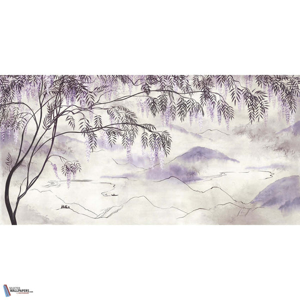 La Princess des glycines-behang-Les Dominotiers-Selected Wallpapers