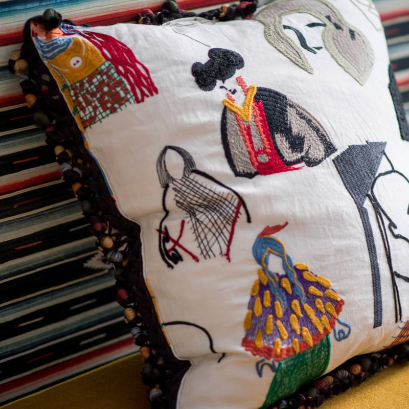 La Smala Tela-Pierre Frey-Selected Wallpapers